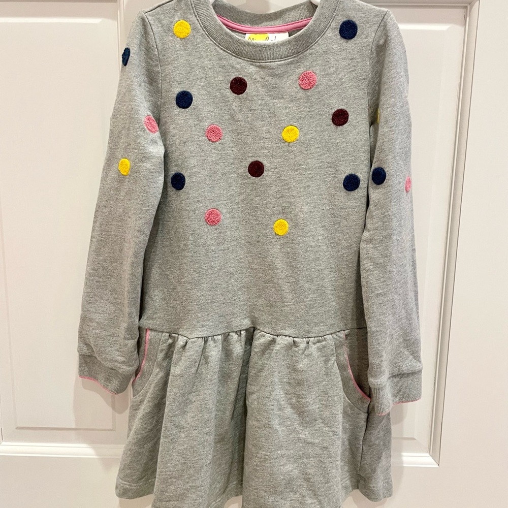 Mini Boden Sweartshirt Dress, size 7-8